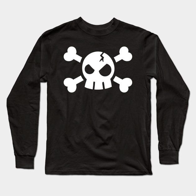 McSkelly Decal Long Sleeve T-Shirt by Vector Unit